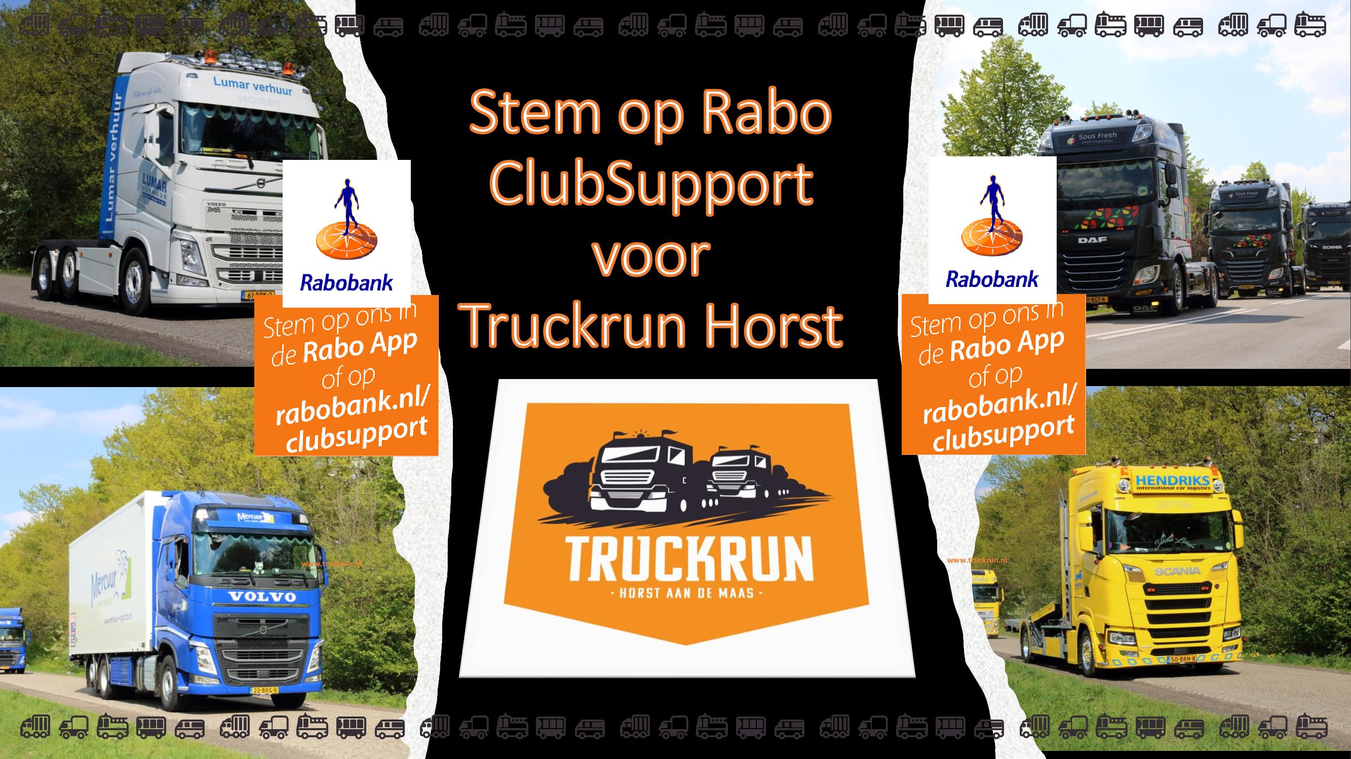 Stem op Truckrun Horst voor Rabobank Noord Limburg